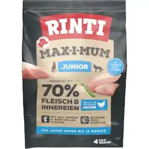 Rinti-Hundefutter Rinti MAX-I-MUM Junior Huhn 4kg