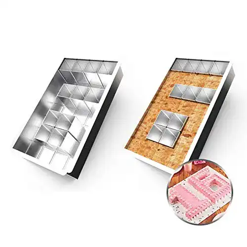 Backrahmen (eckig) Anokay Aluminium, verstellbar, Antihaft