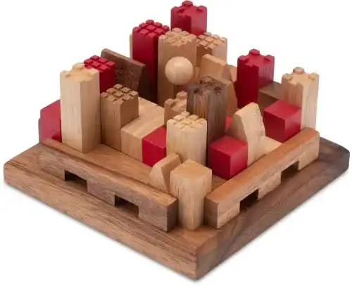Die beste Holzpuzzle LOGOPLAY Castle - Burg - 3D Puzzle - Denkspiel 2026 Test Bestseller Holzpuzzle LOGOPLAY Castle – Burg – 3D Puzzle – Denkspiel