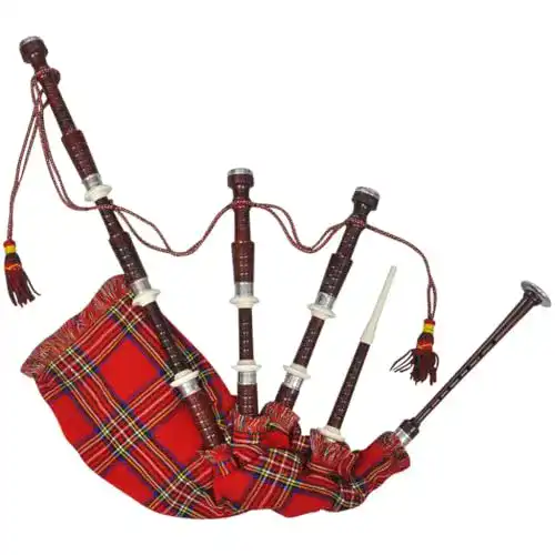 Dudelsack vidaXL Set Schottisch Hochland Highland Bag Pipe Bagpipe