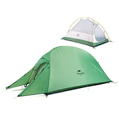 Naturehike-Zelt Naturehike Cloud-up 1 Ultraleichtes Campingzelt