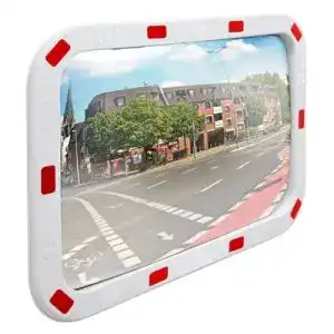 Verkehrsspiegel ECD Germany rechteckig 40×60 cm Reflektoren