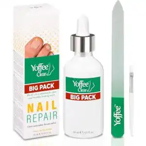 Nagelpilzlack YOFFEE Clear Nail Care XL Nagellack 60 ml