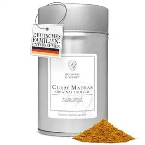 Currypulver BOOMERS GOURMET Premium Curry Madras, 120 g