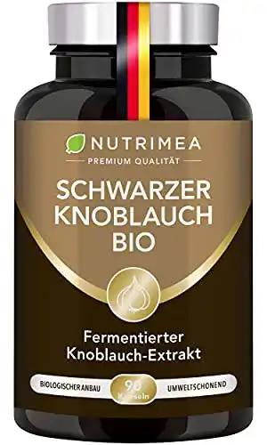 Schwarzer Knoblauch Plastimea BIO, Knoblauchextrakt PATENTIERT