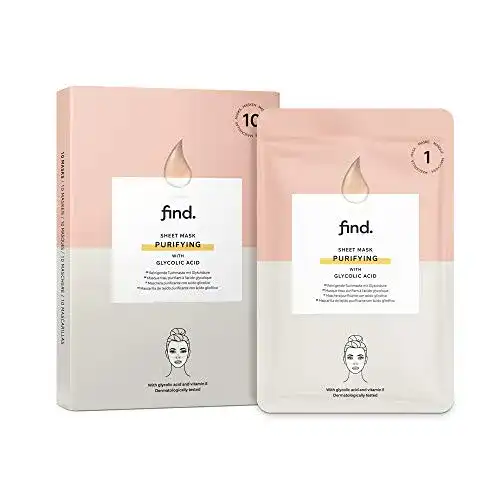 Die beste Tuchmaske find. Amazon-Marke: Klärende Gesichtsmaske, Sheet 2026 Test Bestseller Tuchmaske find. Amazon-Marke: Klärende Gesichtsmaske, Sheet