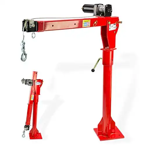 Pick-up-Kran DEMA Pick Up Kran”Winch 300″ mit 12 V Seilwinde