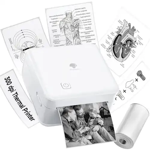 Taschendrucker Phomemo M02 Pro 300 DPI Mini Thermodrucker