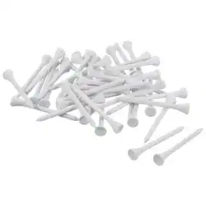 Golf-Tees LONGRIDGE Bulk (1000) Wooden TEES 69mm, Weiss