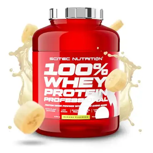 Whey-Protein Scitec Nutrition 100% Whey Protein, 2.35 kg, Banana