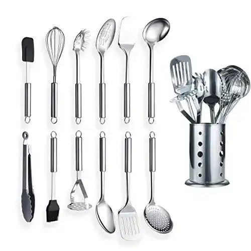 Küchenhelfer-Set Berglander Edelstahl Küchengerät 12 Stück