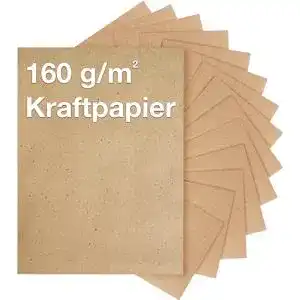 Kraftpapier TK Gruppe Timo Klingler 100x 160 g/m² DIN A4, 100x