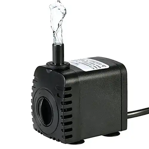 Aquarium-Pumpe Decdeal Mini Wasserpumpe 600L/H 8W