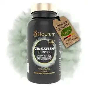 Zink-Selen-Kapseln Naurum ® ZINK SELEN KOMPLEX Hochdosiert
