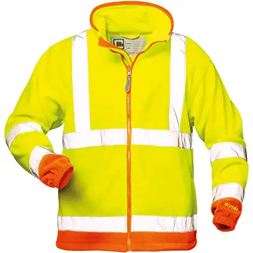 Warnjacke Elysee® Warnschutz Fleece-Jacke Leo (M)
