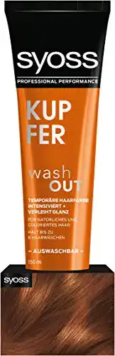 Syoss-Haarfarbe Syoss Wash Out Temporäre Haarfarbe Kupfer