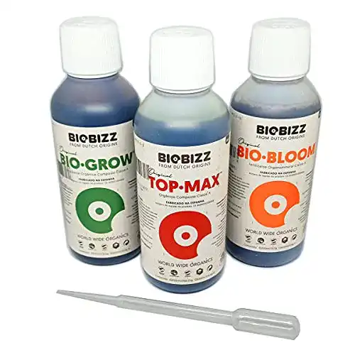 Die beste Bio-Dünger flüssig BioBizz Try-Pack Indoor, 3x250ml 2026 Test Bestseller Bio-Dünger flüssig BioBizz Try-Pack Indoor, 3x250ml