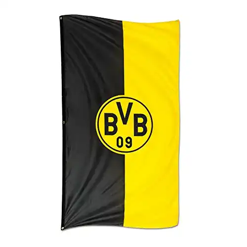 BVB-Fahne Borussia Dortmund BVB-Hissfahne im Hochformat
