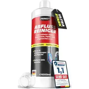 Rohrreinigung Prinox ® 1000ml Abflussreiniger EXTREM STARK