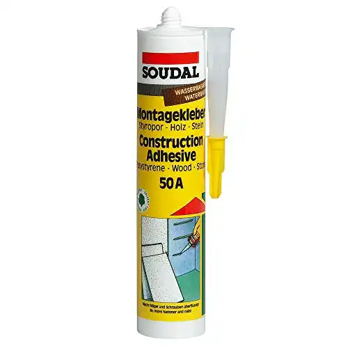 Montagekleber Soudal Universalkleber 50A Weiss 310ml Spar- Set