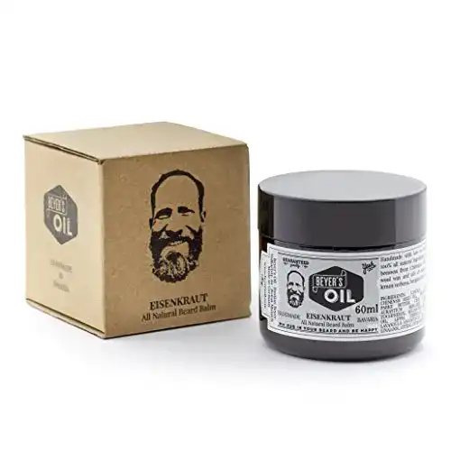 Bartwichse Beyer’s Oil Beard Balm Eisenkraut 60ml, Bartpflege