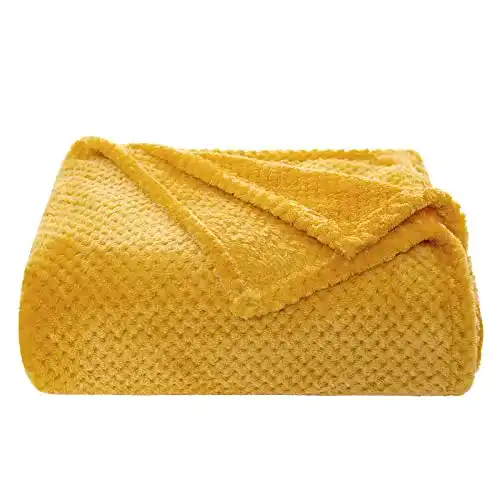 Sofadecke MIULEE Kuscheldecke Granulat Fleecedecke Flanell