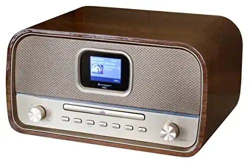 Retro-Radio Soundmaster DAB970BR Musikcenter mit DAB+ UKW