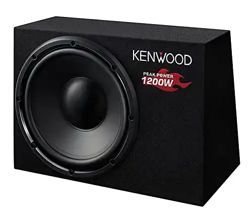 Passiv-Subwoofer Kenwood KSC-W1200B, 300mm, 1200 Watt