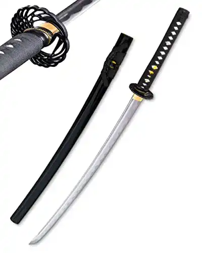 Die beste Katana Generic Schwert scharf echt zum Training Metall Stahl 1045 2026 Test Bestseller Katana Generic Schwert scharf echt zum Training Metall Stahl 1045