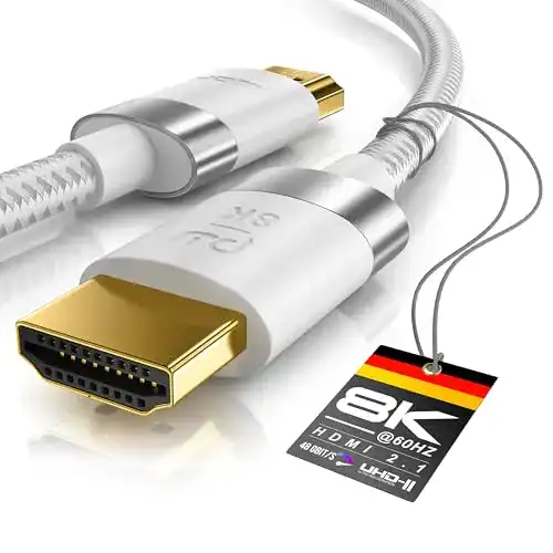 HDMI-Kabel 4 m CSL-Computer CSL – 8k / 4k HDMI Kabel