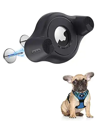AirTag Hund Stouchi ehalsband Schutz Hülle TPU Air Tag Halter