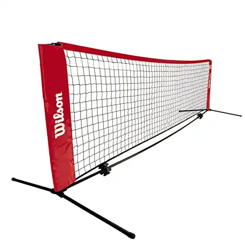 Die beste Tennisnetz Wilson Starter Ez, 3,05 m, Rot, WRZ2571 2026 Test Bestseller Tennisnetz Wilson Starter Ez, 3,05 m, Rot, WRZ2571