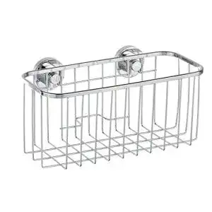 Duschablage WENKO Power-Loc® Universalkorb Bovino Edelstahl