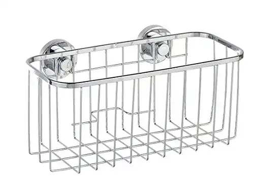 Duschablage WENKO Power-Loc® Universalkorb Bovino Edelstahl