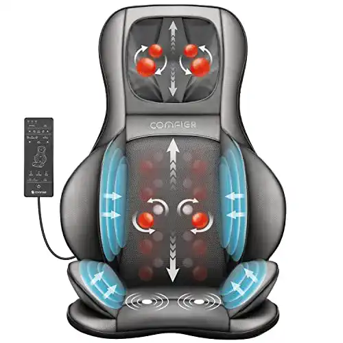 Massagesitzauflage COMFIER Shiatsu mit Wärmefunktion