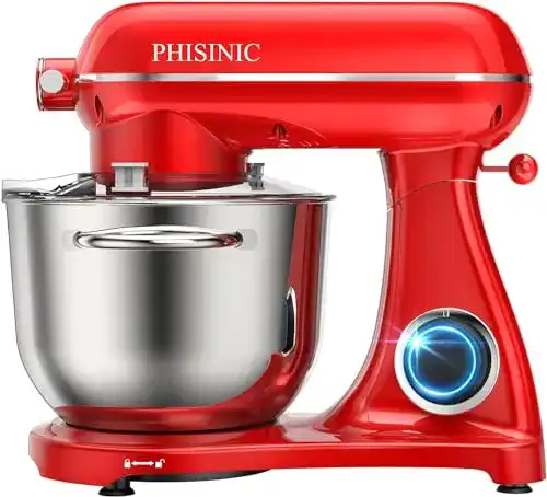 Küchenmaschine phisinic Knetmaschine (1800 W) leistungsstark