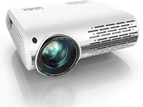 4K-Beamer YABER Beamer, Beamer 8000 Lumen, Native 1080P