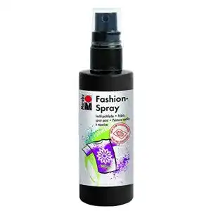 Textilfarbe Marabu 17190050073 – Fashion Spray schwarz 100 ml