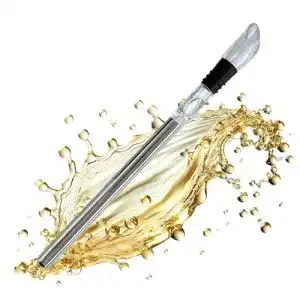 Weinkühlstab Wine Sceptre mit Belüfter aus Edelstahl