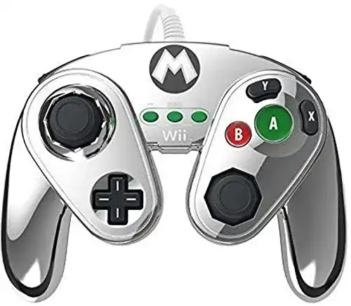 Wii-Controller PDP Gamecube Controller für WiiU, Mario Metal