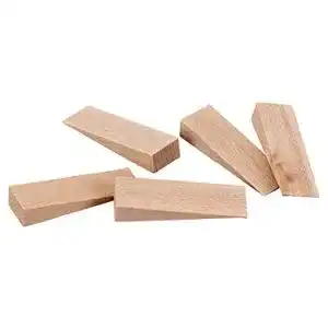Holzkeile haggiy Unterlegkeile, gemischte Abmessungen, 50-tlg.
