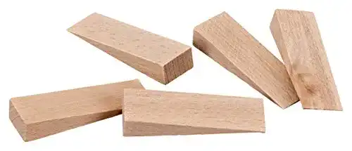 Holzkeile haggiy Unterlegkeile, gemischte Abmessungen, 50-tlg.