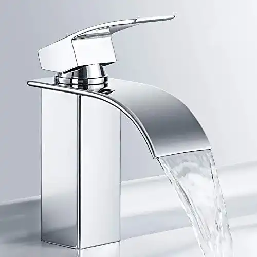 Wasserfall-Wasserhahn M Mehoom, Chrom Wasserhahn