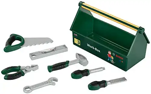 Kinderwerkzeug Theo Klein 8573 Werkzeug-Box 7-teilig