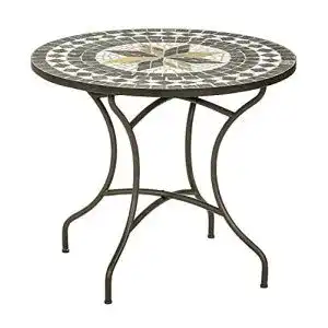 Mosaiktisch Dehner Gartentisch Diana, Ø 90 cm, Höhe 75 cm