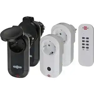 Funksteckdosen Brennenstuhl Funkschalt-Set RC CE1 2201, 4er Set