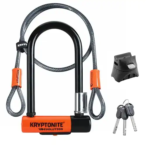 Die beste Mini Bügelschloss Kryptonite Evolution Mini-7 mit KFlex (120cm) 2026 Test Bestseller Mini Bügelschloss Kryptonite Evolution Mini-7 mit KFlex (120cm)