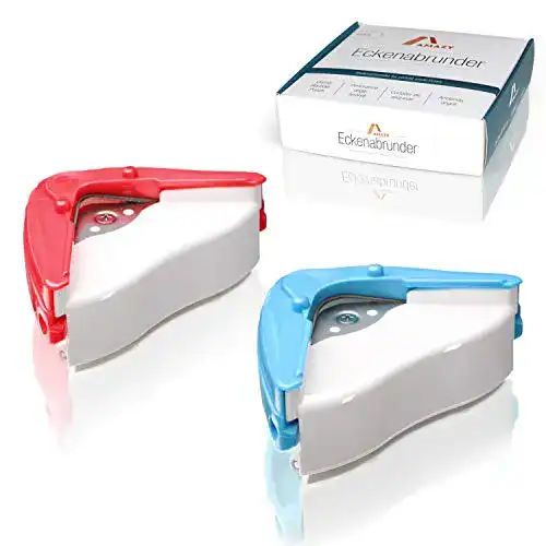 Eckenabrunder Amazy Set mit 2-in-1 Funktion (2 Stück)