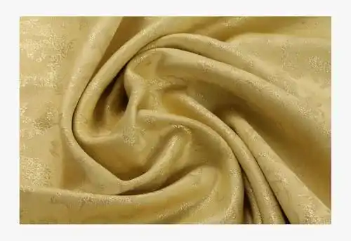 Jacquard-Stoff Stoff am Stück Stoff Polyester Jacquard Ornament gold