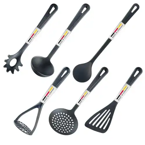 Küchenhelfer-Set Westmark, 6-tlg, Kunststoff, Gentle, Schwarz